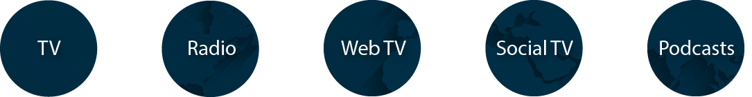 Fuentes de monitoreo de medios eMM: TV, Radio, Web TV, Social TV y Podcasts.